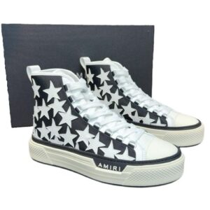 AMIRI Stars Court High "Negro y Blanco" + CAJA