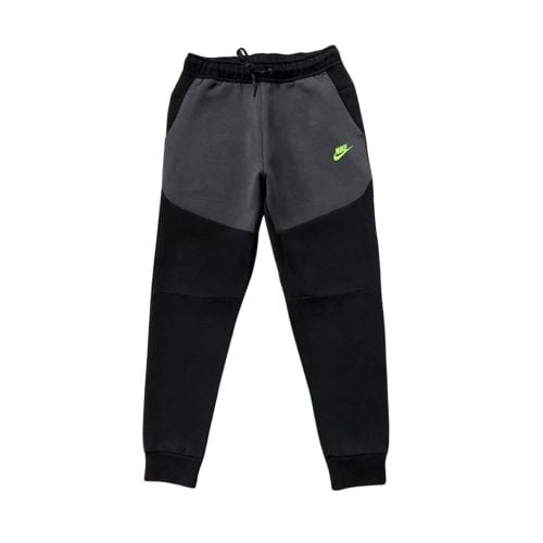 Pantalón Buzo NIKE TECH FLEECE "Negro/Gris Oscuro" Algodón Real