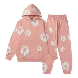 Conjunto Denim Tears Invierno "Rosa/Blanco" Algodón