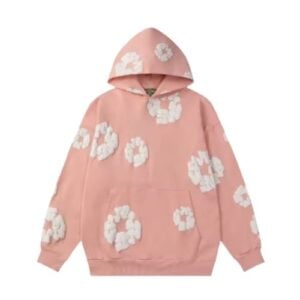 Polerón Denim Tears "Rosa/Blanco"