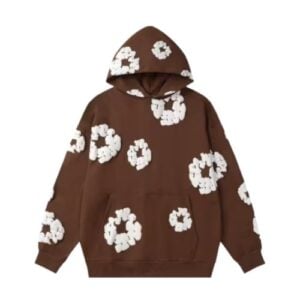 Polerón Denim Tears "Cafe/Blanco"