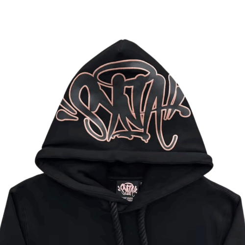POLERON SYNA WORLD "Negro/Rosa Dorado" - Imagen 2