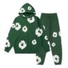 Conjunto Denim Tears Invierno "Verde Oscuro/Blanco" Algodón