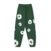Pantalón Denim Tears "Verde Oscuro/Blanco"