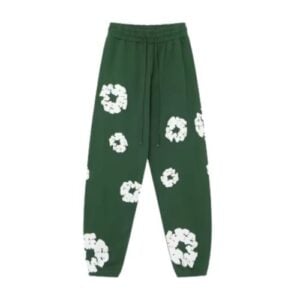 Pantalón Denim Tears "Verde Oscuro/Blanco"