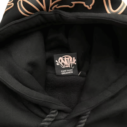 POLERON SYNA WORLD "Negro/Rosa Dorado" - Imagen 3