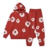 Conjunto Denim Tears Invierno "Rojo/Blanco" Algodón