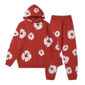 Conjunto Denim Tears Invierno "Rojo/Blanco" Algodón