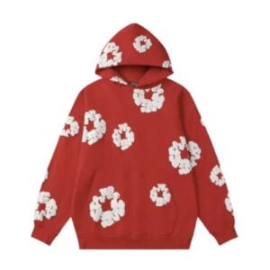 Polerón Denim Tears "Rojo/Blanco"