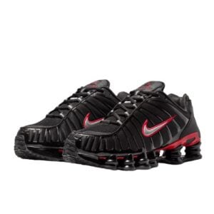 NIKE SHOX TL "Negro Rojo Universitario"