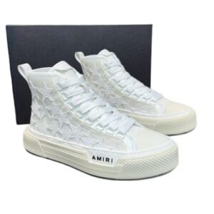 AMIRI Stars Court High "Blanco" + CAJA