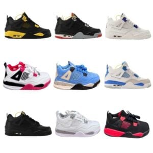 Jordan 4 - Colores - Niños Kids