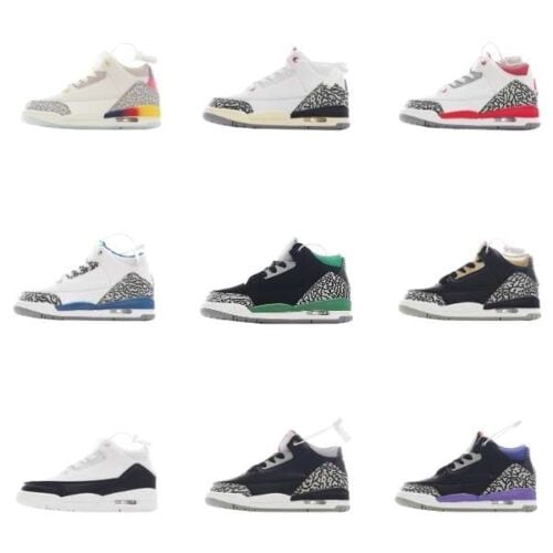 Jordan 3 - Colores - Niños Kids