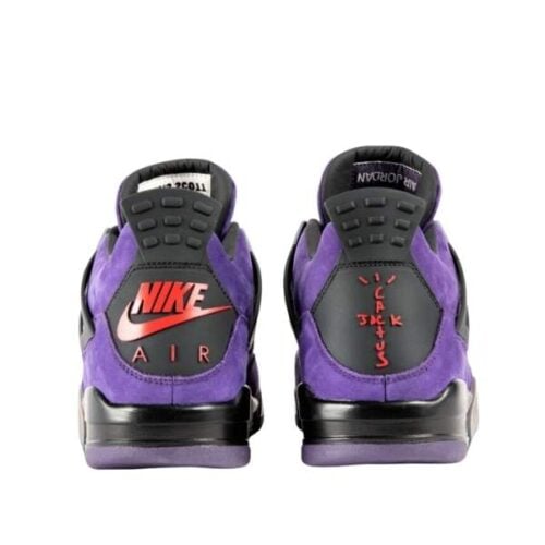 Jordan Retro 4 Travis Scott "Purple" - Imagen 2