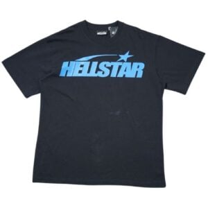 POLERA HELLSTAR Classic "Negra/Azul"
