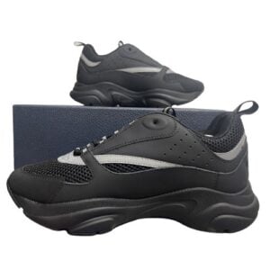Zapatillas Dior B22 "Negro" Reflectante + CAJA