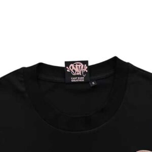 Conjunto SYNA Verano "Polera Short" Negro/Blanco + Bolsa Stickers - Imagen 3
