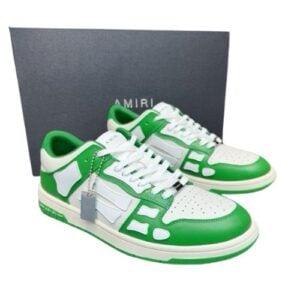AMIRI Skel Top Low "Verde/Blanco" + CAJA