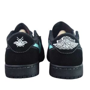Alternative view of Jordan 1 "Tiffany x Travis Scott" Negro y Celeste