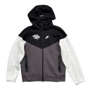 Polerón NIKE TECH x SYNA CENTRAL CEE "Negro/Gris Oscuro/Blanco" Algodón Mejor Calidad
