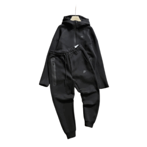 Conjunto NIKE TECH FLEECE SPORTSWEAR "Negro" Algodón