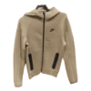 Poleron NIKE TECH FLEECE SPORTSWEAR "Kaki/Negro" Algodón
