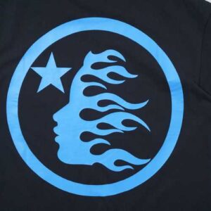 POLERA HELLSTAR Classic "Negra/Azul" - Imagen 3