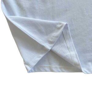 Conjunto SYNAWORLD Verano "Polera/Short" Blanco Celeste + ACCESORIOS - Imagen 3