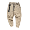 Pantalon NIKE TECH FLEECE SPORTSWEAR "Kaki/Negro" Algodón