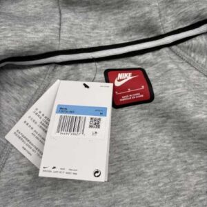 Conjunto NIKE TECH 2025 "REFLECTANTE" Algodón Premium Gris - Imagen 4