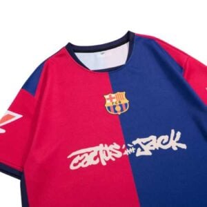 Camiseta Futbol FC BARCELONA "Travis Scott" DEPORTIVA PREMIUM - Imagen 4