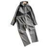 Conjunto NIKE TECH x NOCTA "Gris Oscuro/Negro" Algodón Real