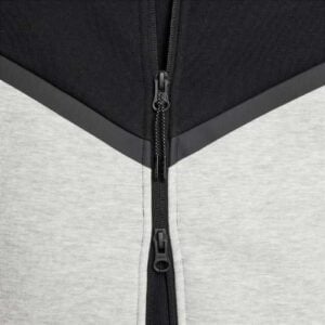 Conjunto NIKE TECH Fleece "Negro/Gris" 2025 Algodon Real - Imagen 5