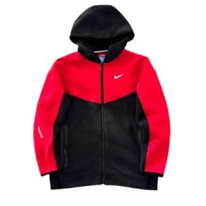 POLERON NIKE TECH x NOCTA «Rojo/Negro» Algodón Real