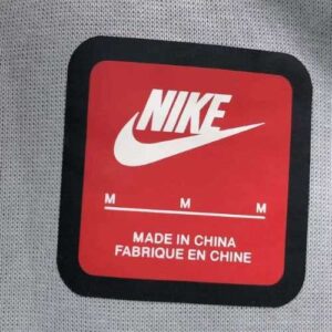 Conjunto NIKE TECH 2025 "REFLECTANTE" Algodón Premium Gris/Blanco - Imagen 3