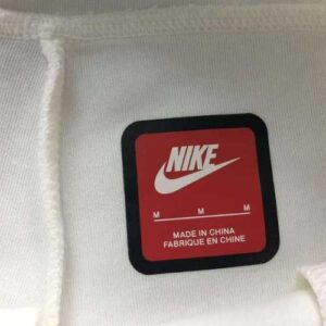 Conjunto NIKE TECH 2025 "REFLECTANTE" Algodón Premium Gris/Blanco - Imagen 7