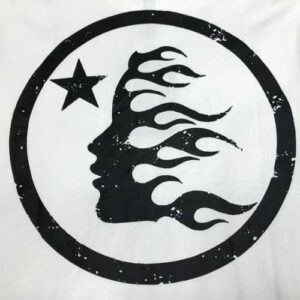 POLERA HELLSTAR CLASSIC "Blanco/Negro" - Imagen 3