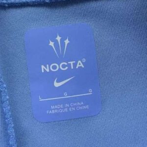 PANTALON NIKE TECH x NOCTA «Celeste» Algodón ALTA CALIDAD - Imagen 3