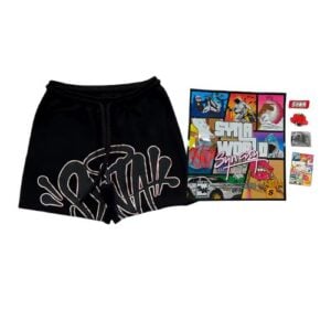 SHORT SYNA "Negro/Blanco" + BOLSA y STICKERS