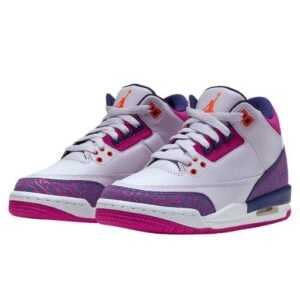 Air Jordan Retro 3 "Barely Grape Pink Purple" Rosa Morado