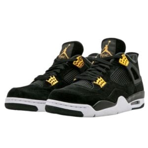Air Jordan Retro 4 "Royalty Black Gold" Negro Dorado