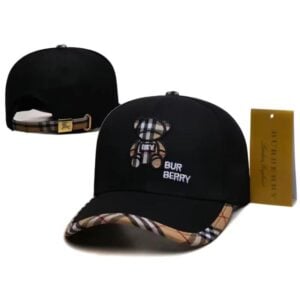Gorra Exclusiva Burberry Teddy Check – Estilo Premium