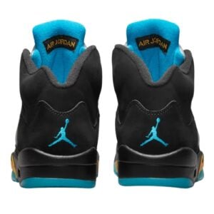 Alternative view of AIR JORDAN RETRO 5 "AQUA"