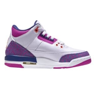 Air Jordan Retro 3 "Barely Grape Pink Purple" Rosa Morado - Imagen 5