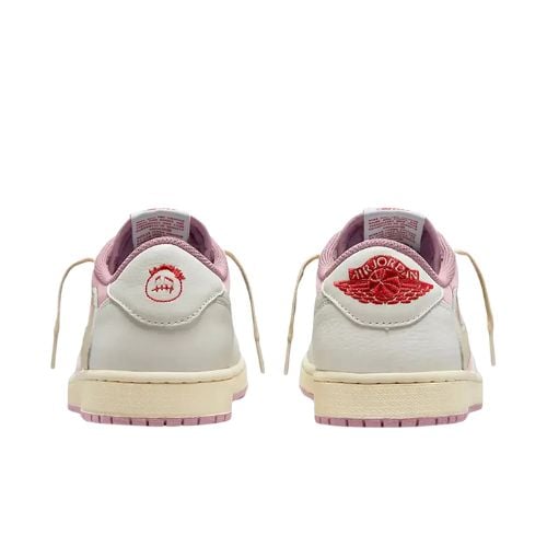 Alternative view of Air jordan 1 low x Travis Scott Shy Pink