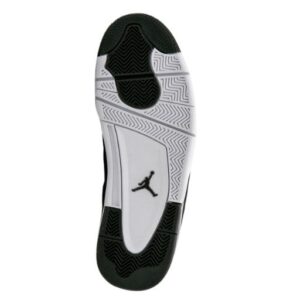 Air Jordan Retro 4 "Royalty Black Gold" Negro Dorado - Imagen 4