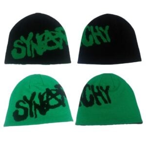 Gorro SYNA WORLD Reversible "Synarchy" Verde/Negro