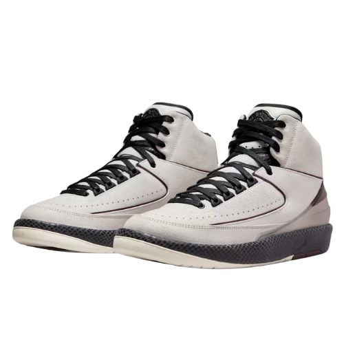 AIR JORDAN RETRO 2 "Sail and Burgundy"