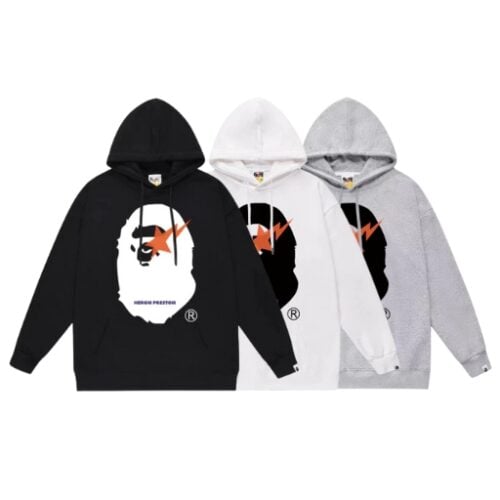 Polerones BAPE "Heron Preston" - 100% Algodon
