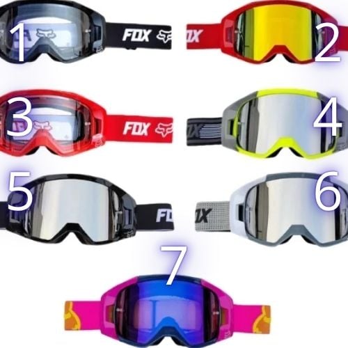 Alternative view of Gafas de Moto FOX | Alto Rendimiento - 7 Colores
